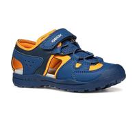Geox J VANIETT Boy A - Sandalo Bambino, Navy/Orange,