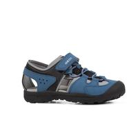 Geox J Vaniett Boy A, Sandalo, Blu e Nero, 24 EU