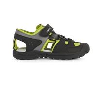 Geox J Vaniett Boy A, Sandalo, Nero Lime, 32 EU