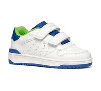 Geox J WASHIBA Boy A - Scarpe da Ginnastica Bambino, White/Royal,
