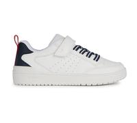 Geox J Washiba Boy A, Scarpe da Ginnastica, Bianco Blu Marino, 29 EU