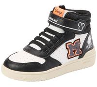 Scarpe Geox Washiba bianco puro nero bambino - 31