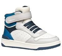 Geox J Washiba Boy, Scarpe da Ginnastica, White Lt Grey, 30 EU