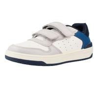 Geox J Washiba Boy Sneaker, Bianco/Grigio lt, 33 EU, White Lt Grey., 33 EU