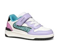 Geox J WASHIBA Girl A - Scarpe da Ginnastica Bambina, Lilac/Turquoise,