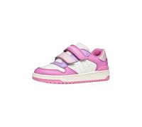 Geox J Washiba Girl B Sneaker, Dk Pink/Lilac, 28 EU