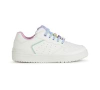 Geox J Washiba Girl D, Scarpe da Ginnastica, Bianco, 29 EU