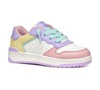Geox J WASHIBA Girl D, Scarpe da Ginnastica, Lilac/Lt Yellow, 31 EU