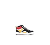 Geox J Weemble Boy A, Scarpe Bambini e ragazzi, Black Yellow, 38 EU