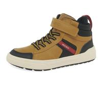 Geox J Weemble Boy A, Scarpe Bambini e ragazzi, Dk Yellow Black, 36 EU
