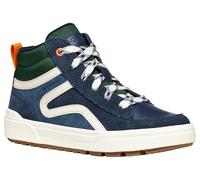 Geox J WEEMBLE Boy Sneaker, Navy/Multicolor, 34 EU, Navy Multicolor, 34 EU