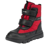 Geox J Willaboom Boy B AB, Caviglia Barca, Rosso/Nero, 30 EU