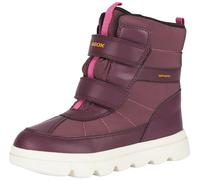 Geox J Willaboom Girl B A, Caviglia Barca, Rosso (Prune), 28 EU