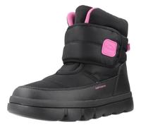 Geox J WILLABOOM Girl B A, Scarpone da Neve, Black/Fuchsia, 31 EU