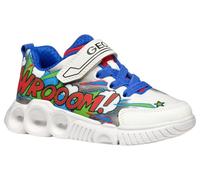 Geox J WROOM Boy D - Scarpe da Ginnastica Bambino, White/Royal,