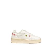 GEOX J56NLC000BCC1000 J LESTRELLA WHITHE Sneakers Bambino AI26