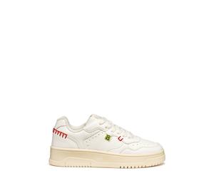 GEOX J56NLC000BCC1000 J LESTRELLA WHITHE Sneakers Bambino AI26