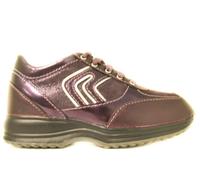 Geox j9156q happy purple scarpe lacci da bambina junior viola