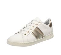 Geox Sneakers D Jaysen D361BE Pelle Bianco Donna Taglia 38