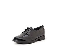 Geox Jr Agata, Scarpe Derby Bambine e ragazze, Nero (00066), 35 EU