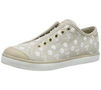 Geox Jr Ciak Girl C, Sneakers Bambine e ragazze, Beige, 28 EU
