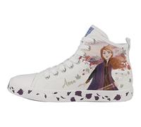 Geox Jr Ciak Girl F, Sneakers Bambine e ragazze, Multicolore (White/Multicolor), 30 EU