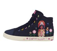 Geox Jr Ciak Girl, Scarpe da Ginnastica, Navy, 30 EU