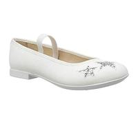 Geox JR PLIE', Ballerine Bambine e ragazze, WHITE, 37 EU