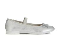 Geox Jr Plie' D, Ballet Flat, Argento, 36 EU