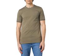 Geox M T-Shirt Pocket R/N, Oliva Profondo, XL Uomo