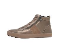 Geox Mädchen D Blomiee D Sneaker, Dk Taupe, 39 EU