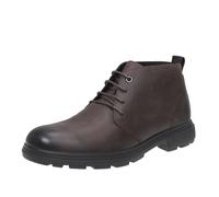 Geox Meiern - Polacchini In Pelle T.moro - Taglia 44 [28.4cm] Scarpe Uomo