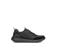 Geox Men U Portello A Sneaker, Nero, 41 EU