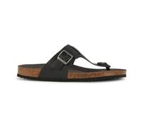 Geox Men U Sandal Ghita D Flip Flop, Nero, 44 EU