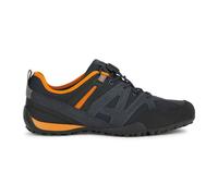 Geox Uomo Snake C, Scarpe da Ginnastica, Navy Arancio, 39 EU