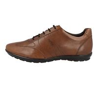 Geox Uomo Symbol B, Scarpe Uomo, Marrone Browncotto, 42.5 EU