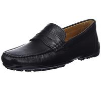 Geox U Kosmopolis + Grip W, Moccasin Uomo, Nero, 45 EU