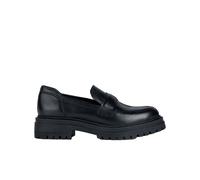 Geox D IRIDEA A - Mocassino, Black,