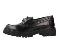 Geox Donna D IRIDEA Moccasin, Nero, 39 EU, Nero, 39 EU