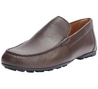 Geox U Kosmopolis + Grip, Moccasin Uomo, Marrone Scuro, 43 EU