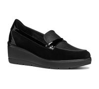 Geox Mocassino Donna D Ilde B, Nero, 36 EU