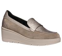 Geox Mocassino D ILDE B con zeppa Donna Beige 38