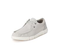 Geox Mocassino U Adacter M Uomo, Grigio Chiaro, 42 EU