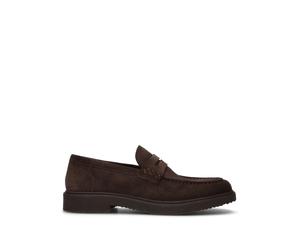 GEOX Mocassino uomo marrone in suede 43