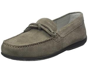Geox Mocassino Uomo U Massimiano, Grigio Tortora., 43 EU