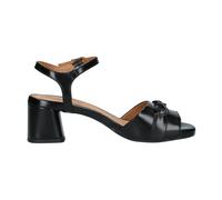 Geox D Genziana Mid, Sandal Donna, Black, 37 EU