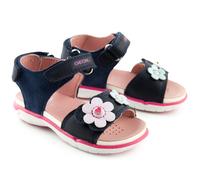 Geox Nappa + Pelle Scamosciata Scarpe Bambina Sandali 20esimo