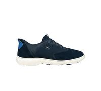 Geox Nebula 2.0 Plus Sneaker Uomo, Blu Navy con Dettagli Blu, Tomaia in Scamosciato e Tessuto- U56MXA02211C4264 (Sistema Taglie Calzature EU, Adulto, Uomo, Numero, Media, 41)