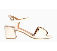 GEOX NEW ERAKLIA P/E scarpe donna sandali decollete decolte pelle tacco plateau