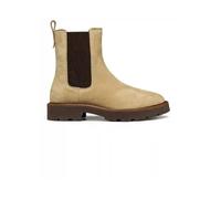 Geox norize donna Stivaletti chelsea - D564ZD00022C5010 (Beige scuro, Sistema Taglie Calzature EU, Adulto, Numero, Media, 38)